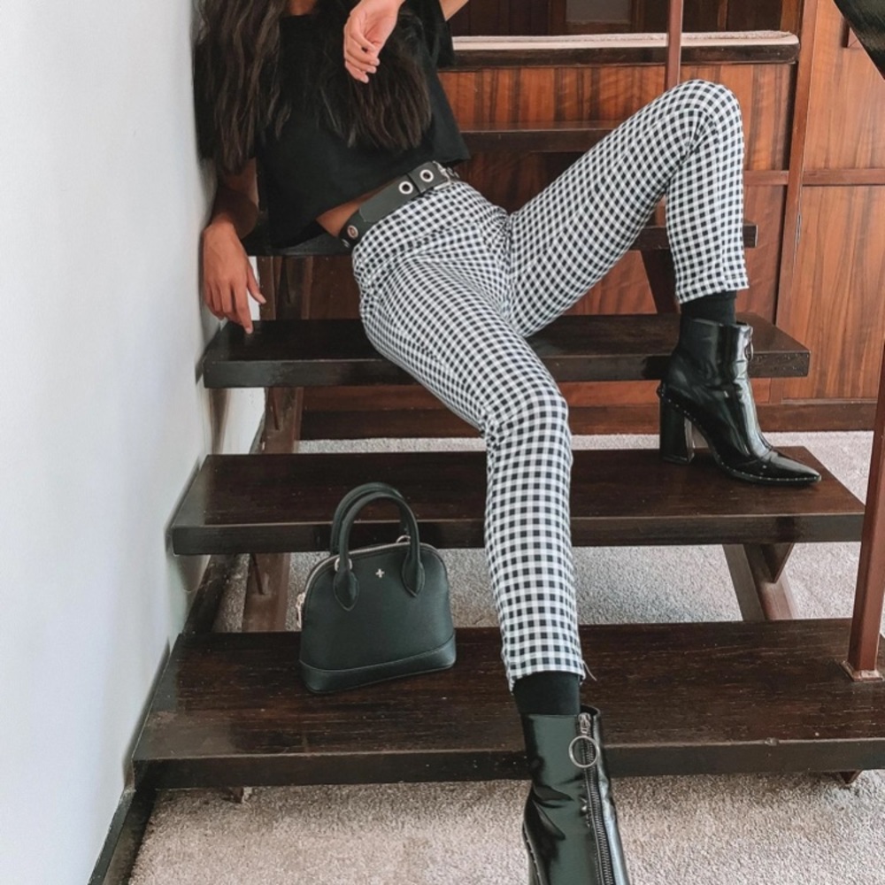 Princess Polly Iggy Gingham Pants